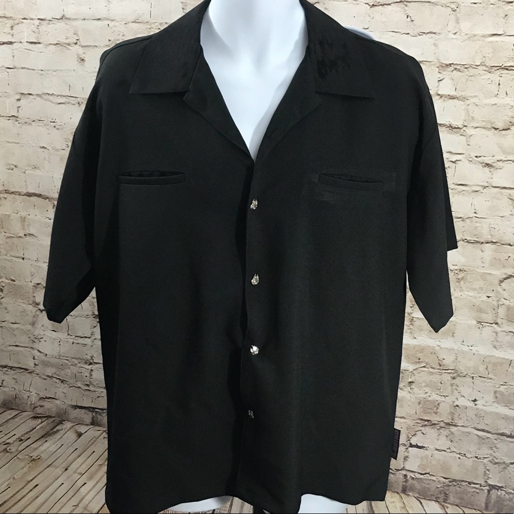 Casino wear button down shirt